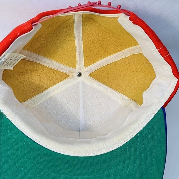 Vintage Quebec Nordiques Hat NHL Trucker Hat Cap Snapback 7 Thru 7 5/8 Adult - Picture 12 of 15